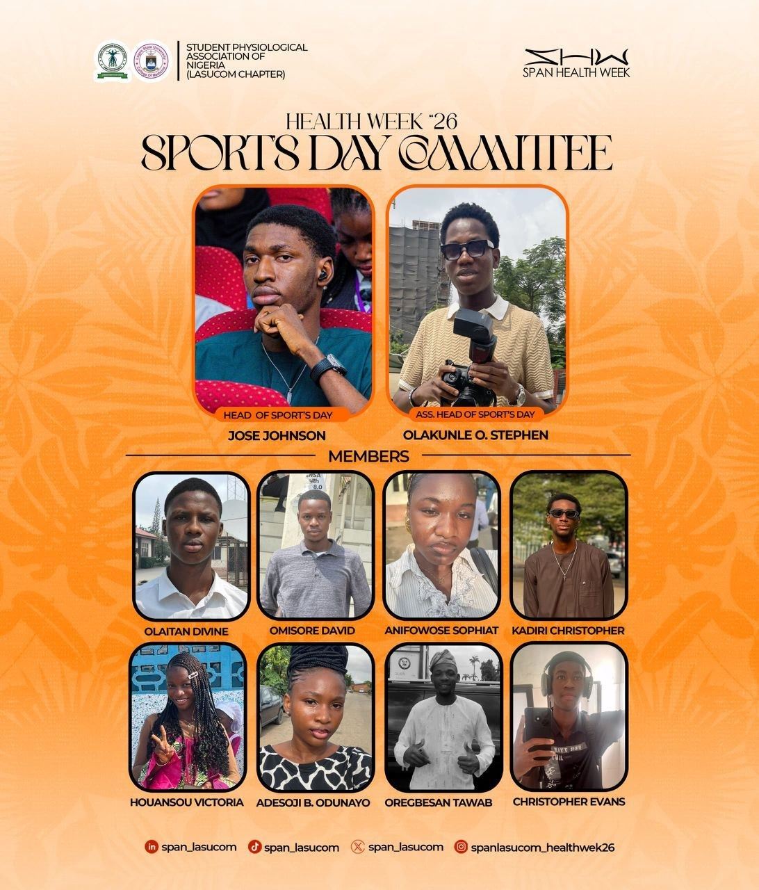 SPAN Sports Day Committee